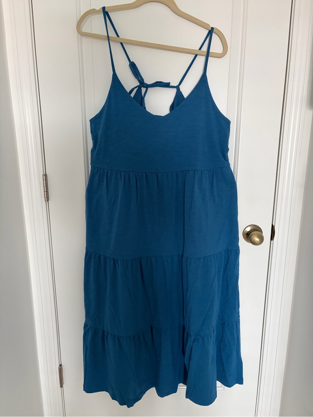 Old Navy Teal Blue Scoop Neck Dress NWT